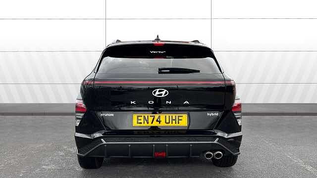 Hyundai KONA 1.6 Hybrid 129 N Line S 5dr DCT Hybrid Hatchback Black