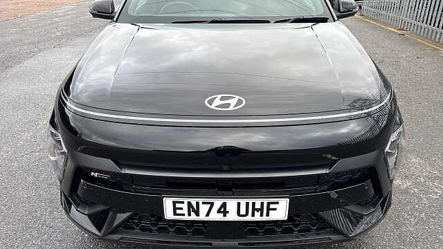 Hyundai KONA 1.6 Hybrid 129 N Line S 5dr DCT Hybrid Hatchback Black