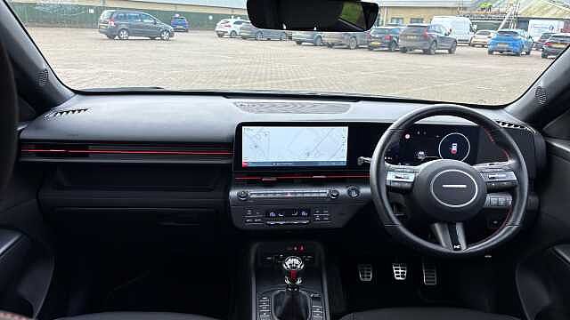 Hyundai KONA 1.6T 138 N Line 5dr Petrol Hatchback Blue