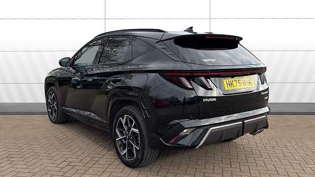 Hyundai TUCSON 1.6T 239 Hybrid N Line S 5dr Auto Hybrid Estate Black