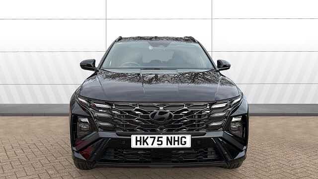 Hyundai TUCSON 1.6T 239 Hybrid N Line S 5dr Auto Hybrid Estate Black