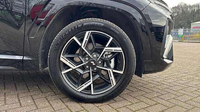Hyundai TUCSON 1.6T 239 Hybrid N Line S 5dr Auto Hybrid Estate Black