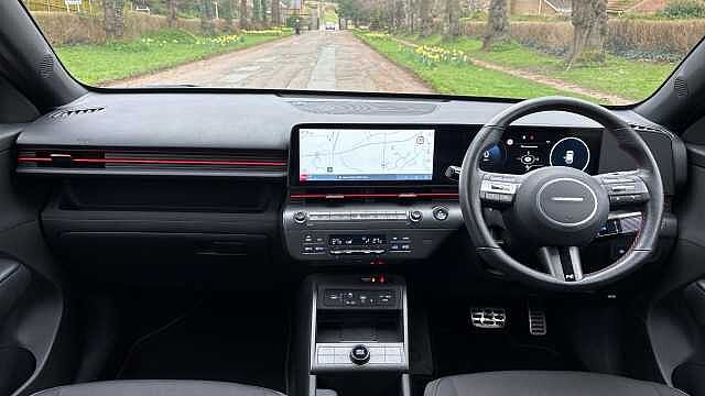 Hyundai KONA 160kW N Line 65kWh 5dr Auto Electric Hatchback White