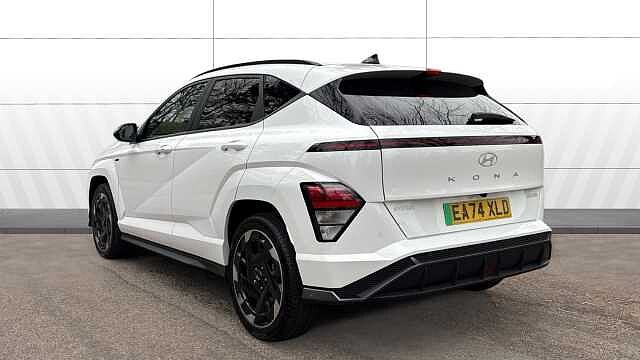 Hyundai KONA 160kW N Line 65kWh 5dr Auto Electric Hatchback White