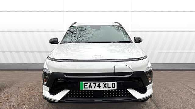 Hyundai KONA 160kW N Line 65kWh 5dr Auto Electric Hatchback White