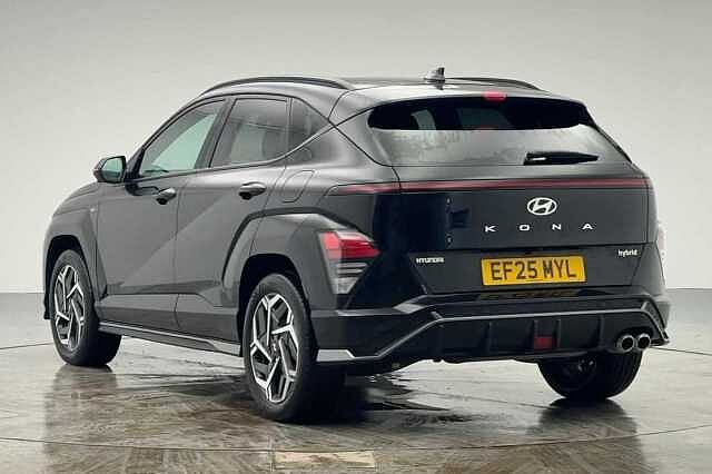 Hyundai KONA 1.6 Hybrid 129 N Line 5dr DCT Hybrid Hatchback Black