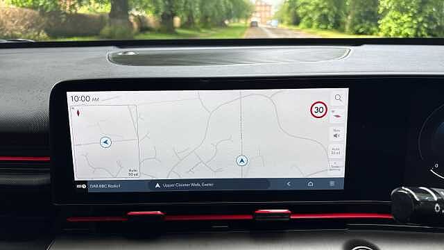 Hyundai KONA 1.6 Hybrid 129 N Line S 5dr DCT Hybrid Hatchback Red