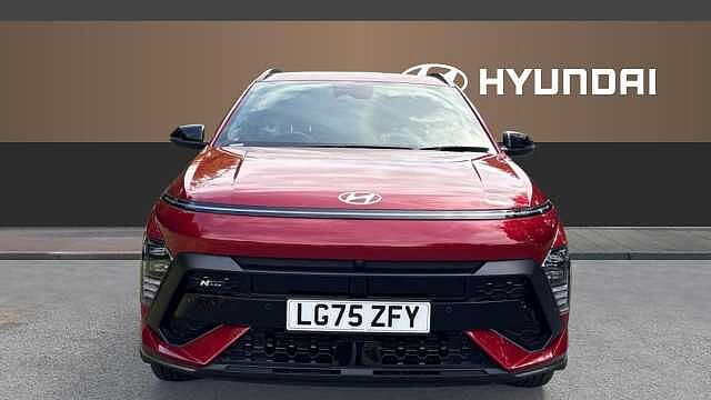 Hyundai KONA 1.6 Hybrid 129 N Line S 5dr DCT Hybrid Hatchback Red