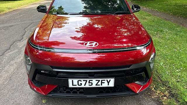 Hyundai KONA 1.6 Hybrid 129 N Line S 5dr DCT Hybrid Hatchback Red