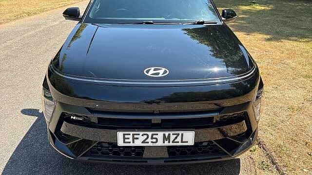 Hyundai KONA 1.6 Hybrid 129 N Line S 5dr DCT Hybrid Hatchback Black