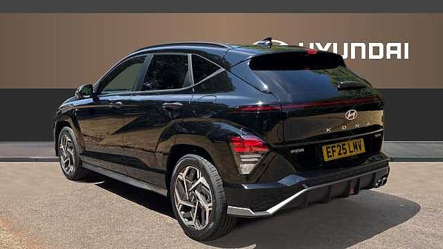 Hyundai KONA 1.6 Hybrid 129 N Line S 5dr DCT Hybrid Hatchback Black