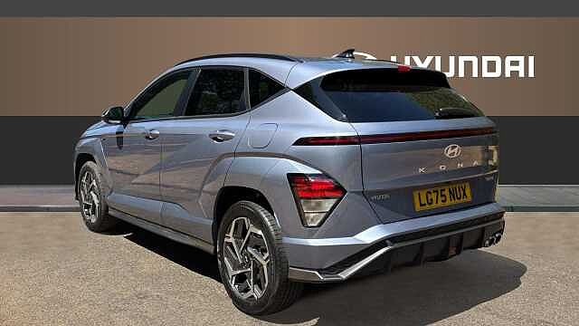 Hyundai KONA 1.6 Hybrid 129 N Line 5dr DCT Hybrid Hatchback Blue