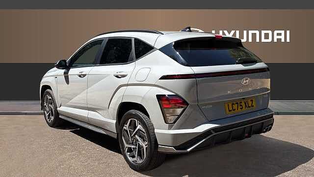 Hyundai KONA 1.6 Hybrid 138 N Line 5dr DCT Hybrid Hatchback Grey