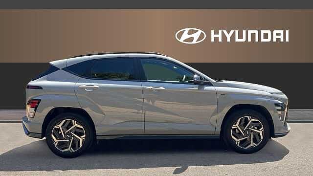 Hyundai KONA 1.6 Hybrid 138 N Line 5dr DCT Hybrid Hatchback Grey