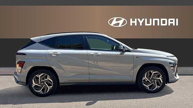 Hyundai KONA 1.6 Hybrid 129 N Line 5dr DCT Hybrid Hatchback Grey