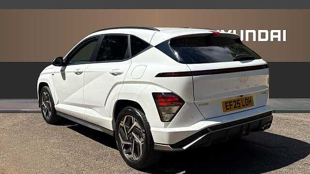 Hyundai KONA 1.6 Hybrid 129 N Line 5dr DCT Hybrid Hatchback White