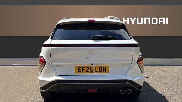 Hyundai KONA 1.6 Hybrid 129 N Line 5dr DCT Hybrid Hatchback White